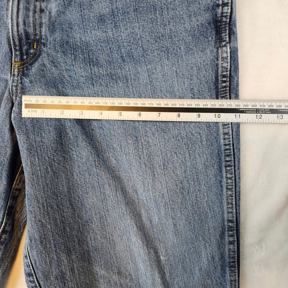 Cinch Green label Men 38x30 Blue Good Straight Leg Western Denim Cotton 38 x 30 - Picture 6 of 16